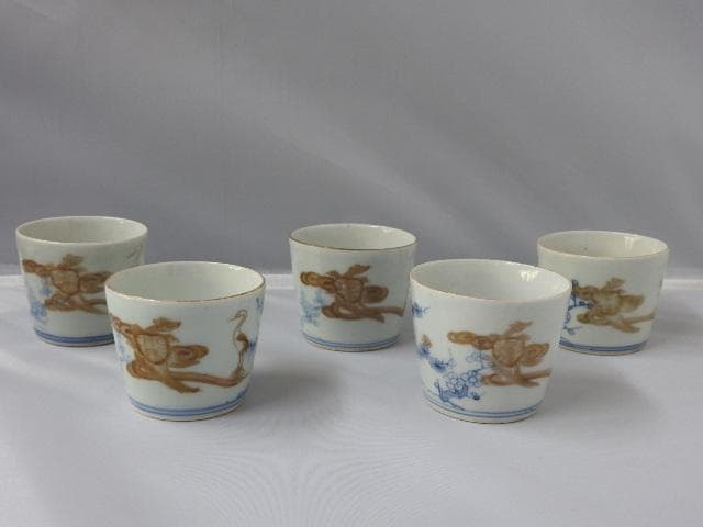 伊万里　蕎麦猪口　M981