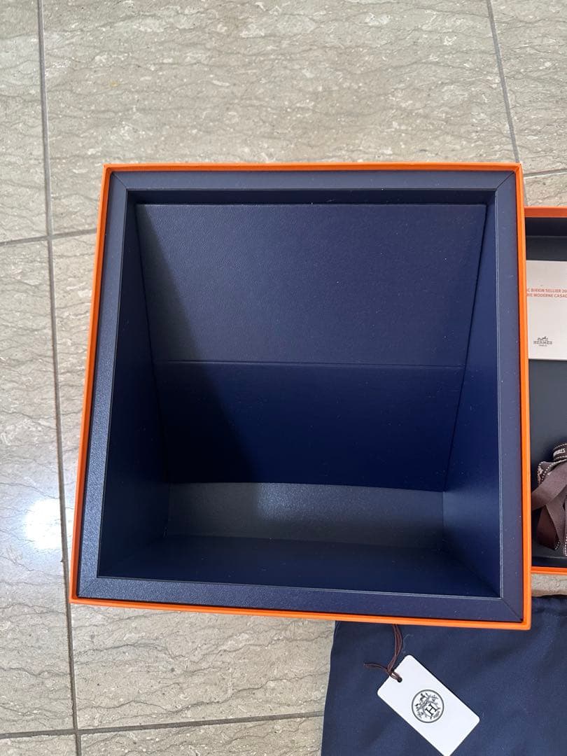 エルメス　Hermes バーキン 20 空箱　ブルーボックス　希少　激レア