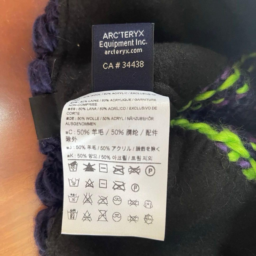 ★Arc’teryx アークテリクス 耳当て付きニット帽