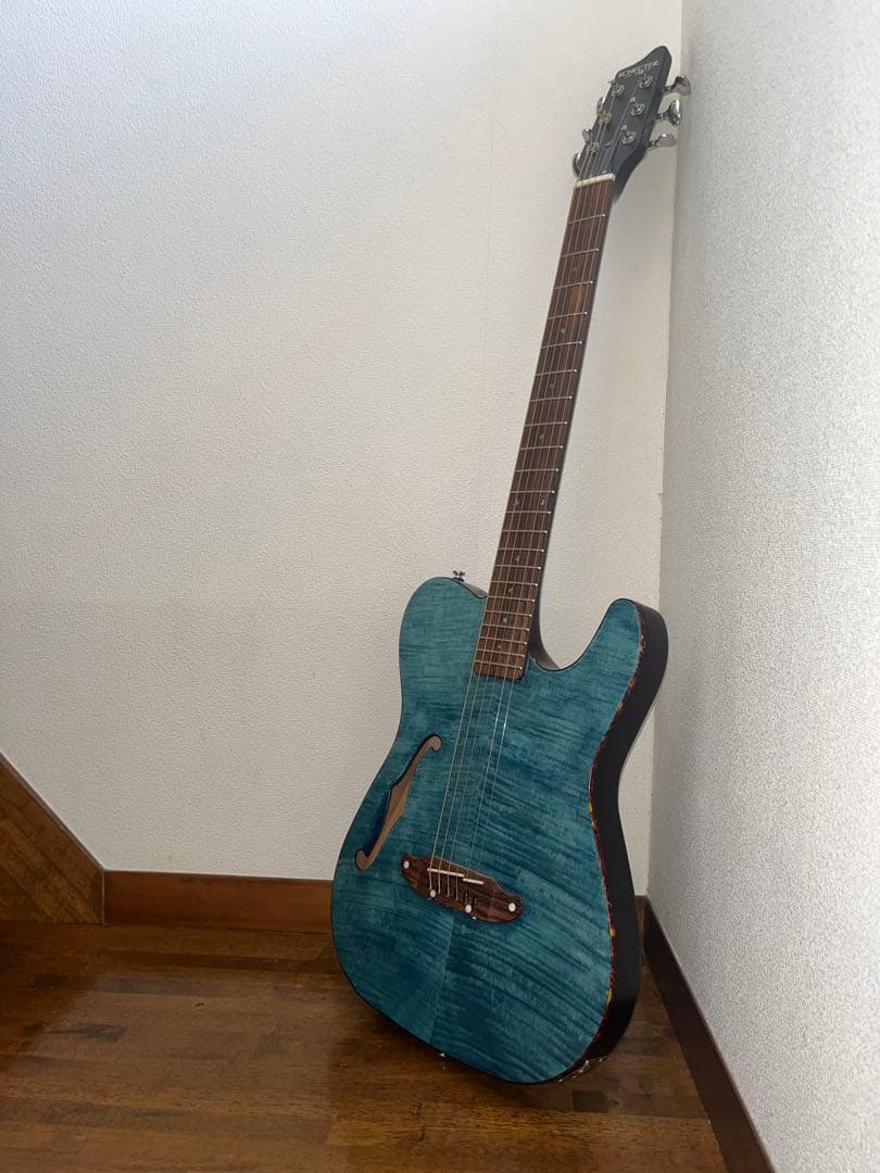 シェクターの薄胴、軽い♪エレアコ美品♪