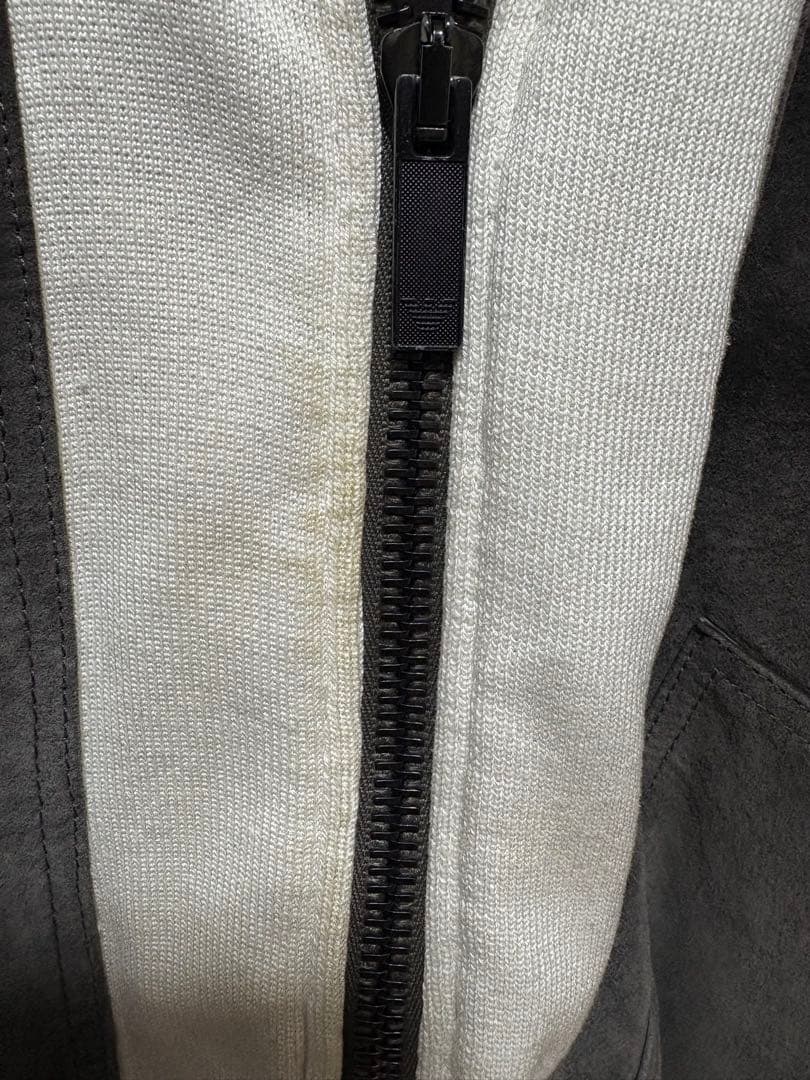 【希少】EMPORIO ARMANI シングルライダースジャケット