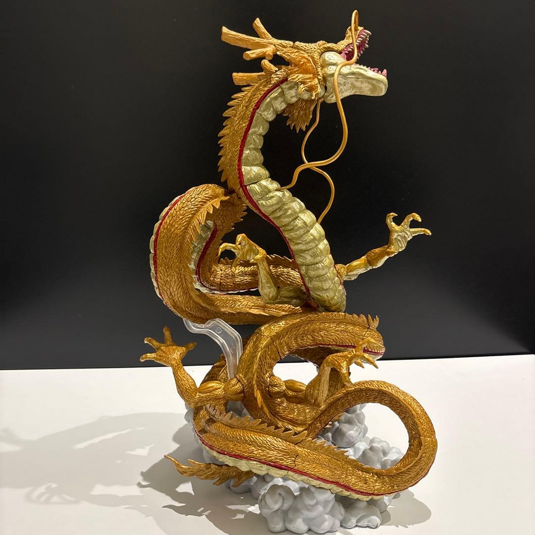 M*L様 ドラゴンボール フィギュア、神龍フィギュア、ゴールドフィギュア