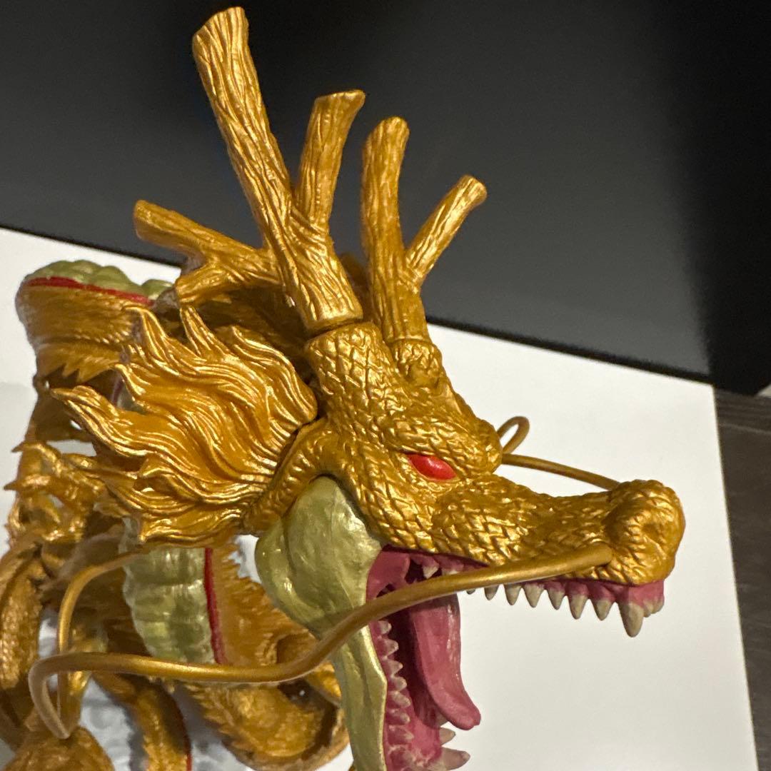 M*L様 ドラゴンボール フィギュア、神龍フィギュア、ゴールドフィギュア