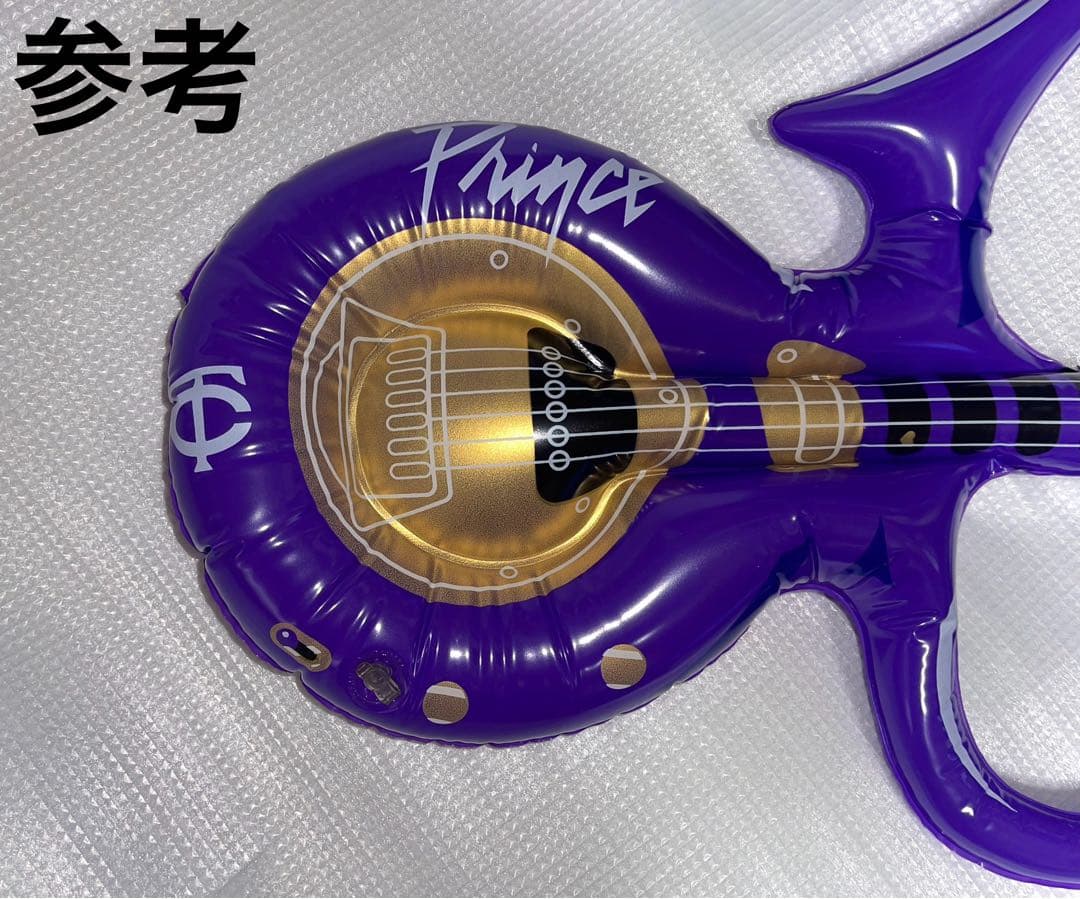 ミネソタ・ツインズ Prince 空気注入式シンボルギター