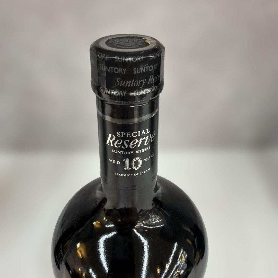 サントリー ウイスキースペシャルリザーブ10年　750ml ウイスキー4本セット