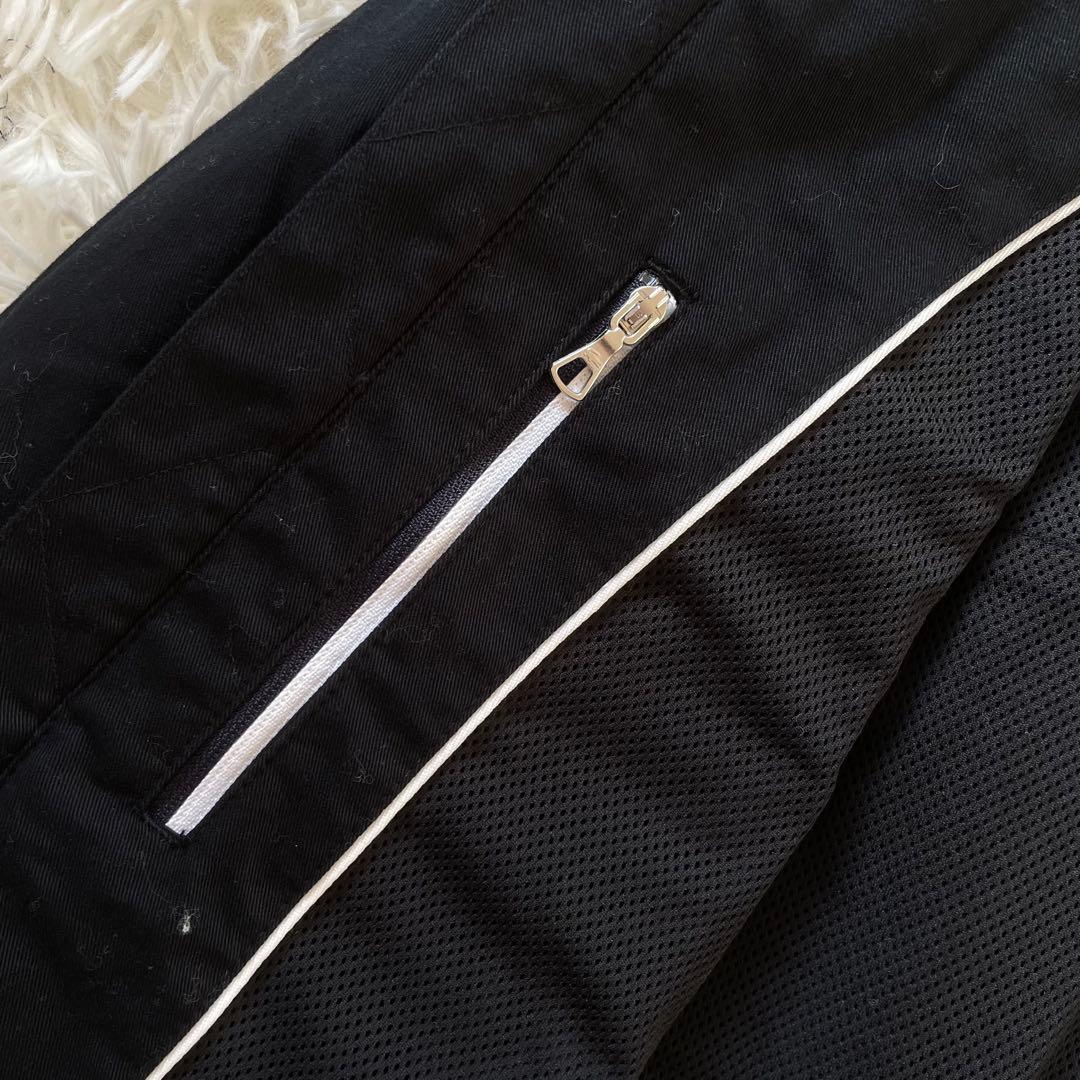 極美品★LACOSTE ラコステ コットンスウィングトップジャケット 黒 S M