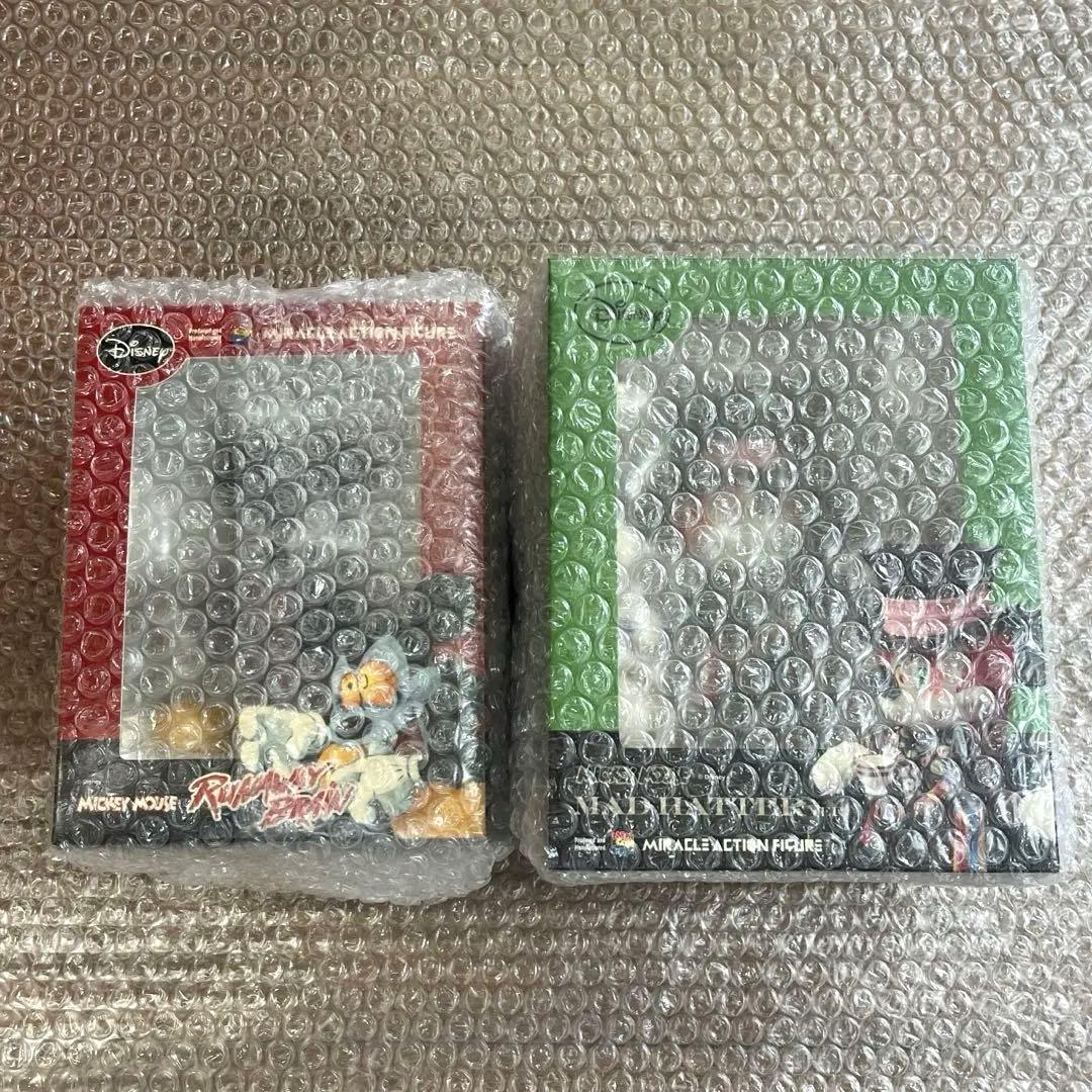 メディコムトイ ミッキーマウス ラナウェイブレイン マッドハッター フィギュア
