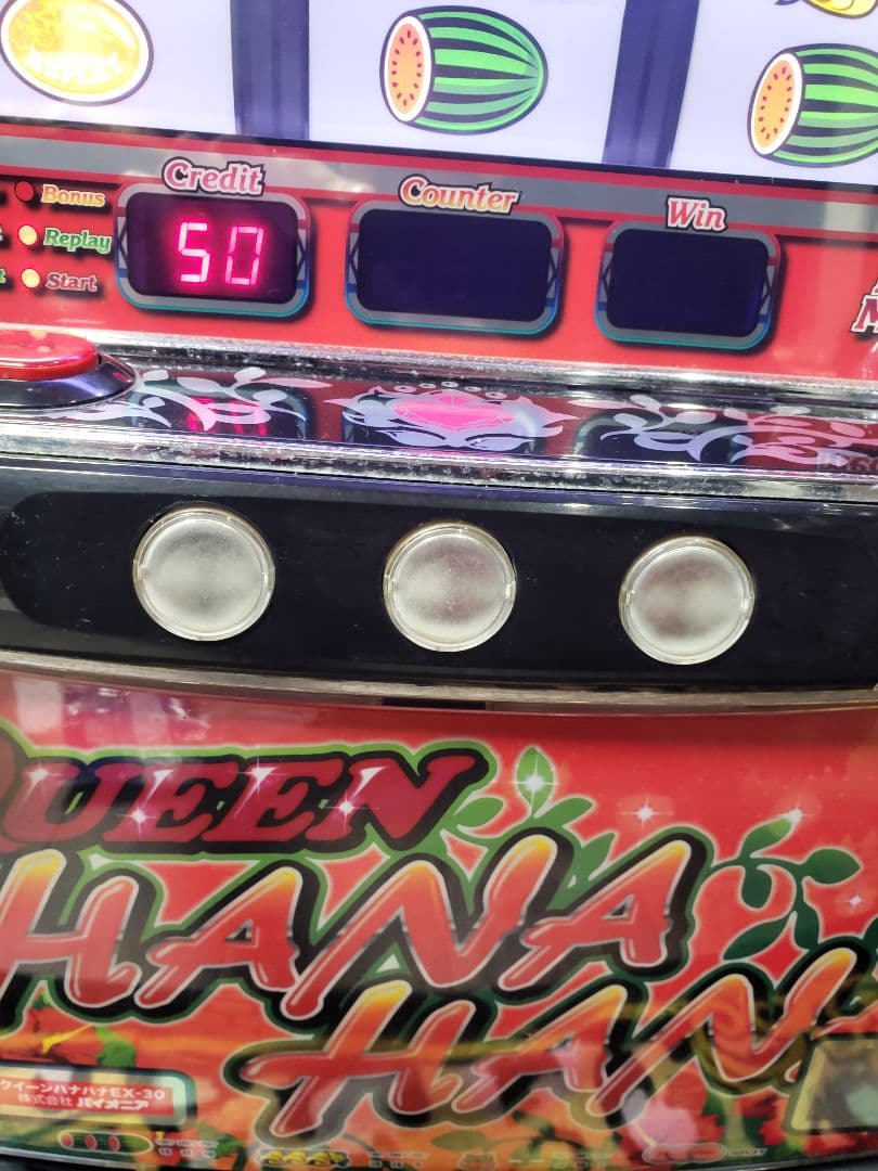 パチスロ　実機　クイーンハナハナ　30 パイオニア