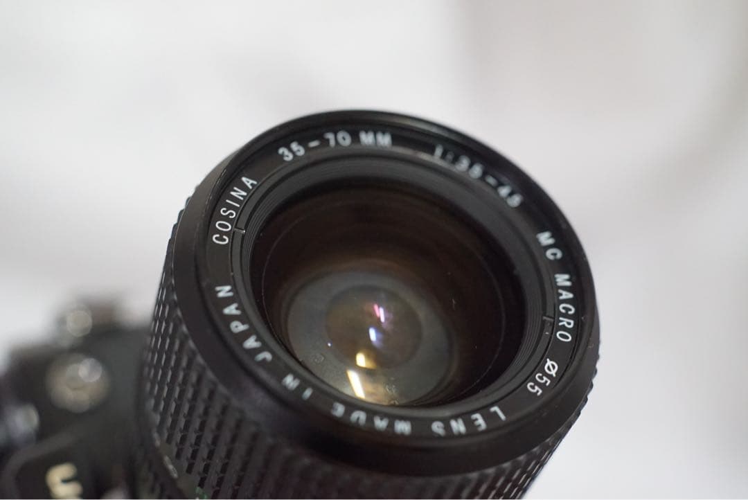 【動作品】Nikon FE + COSINA 35-70mm F3.5-4.5