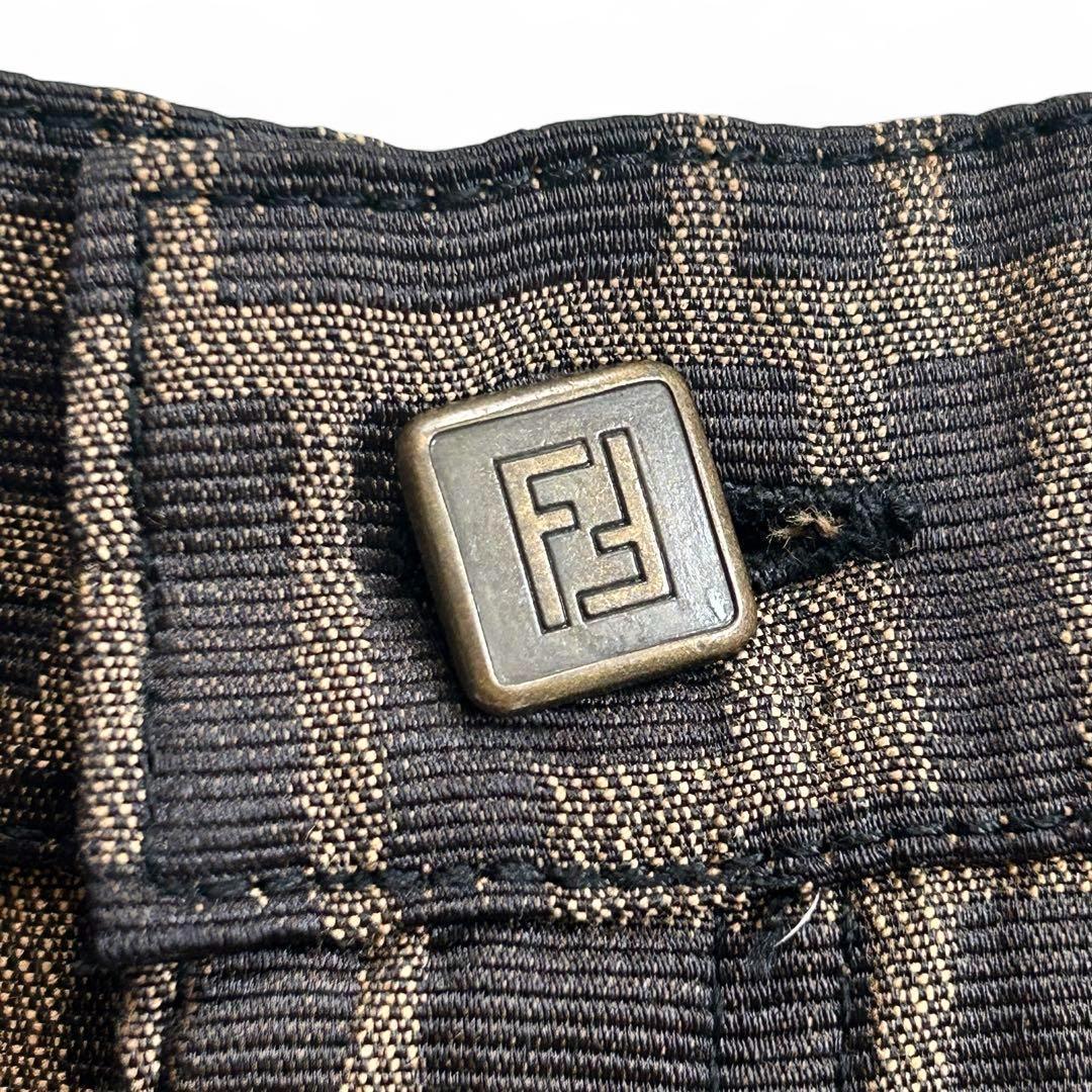 【美品】フェンディ　ヴィンテージ　y2k 膝丈タイトスカート ズッカ 総柄