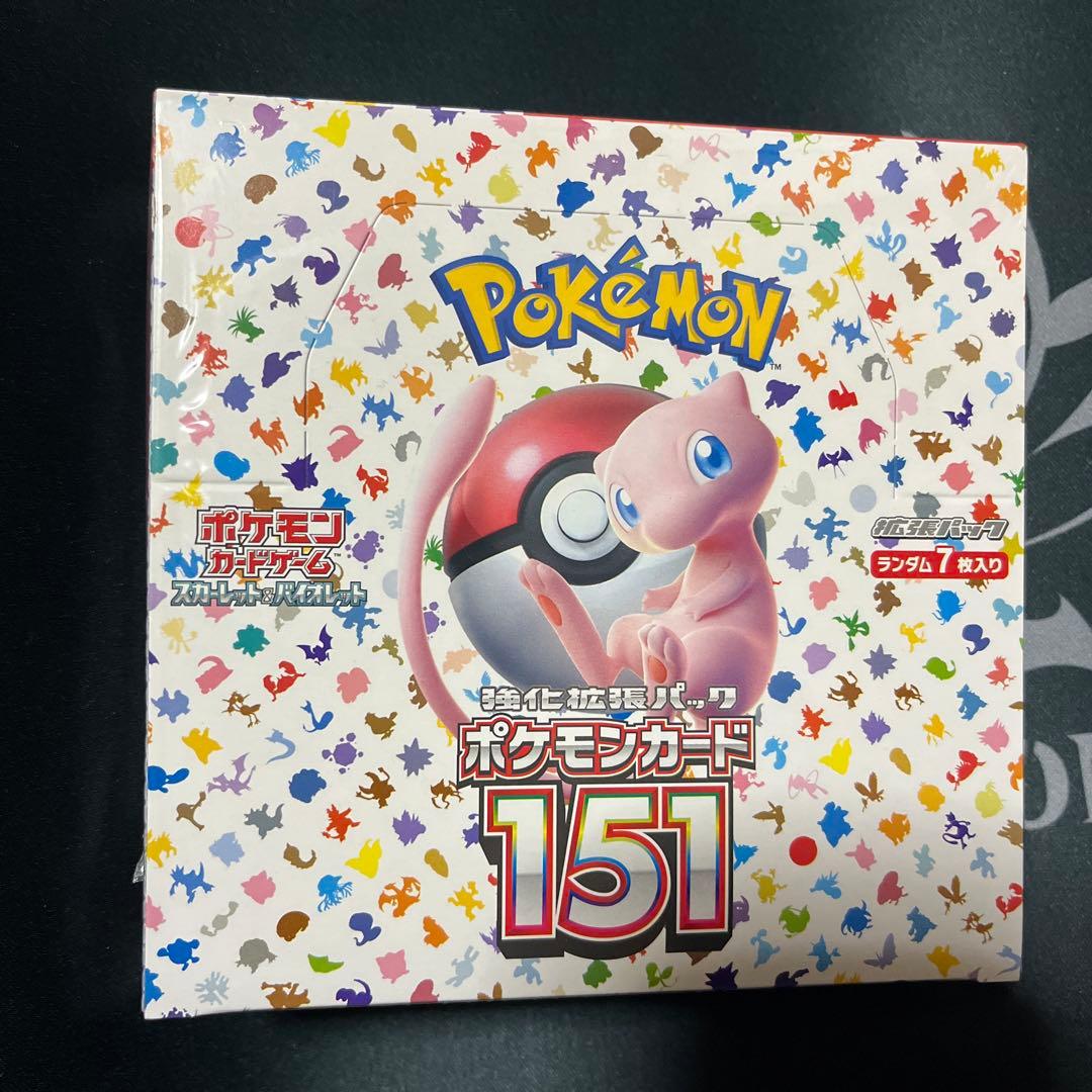 タ*ト様 ポケモンカード151BOXシュリンク付き未開封