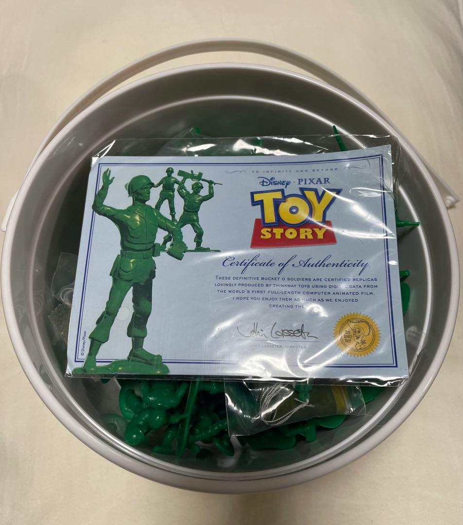 アーミーメン　トイ・ストーリー　アーミーメンバケツ　タカラトミー　軍曹