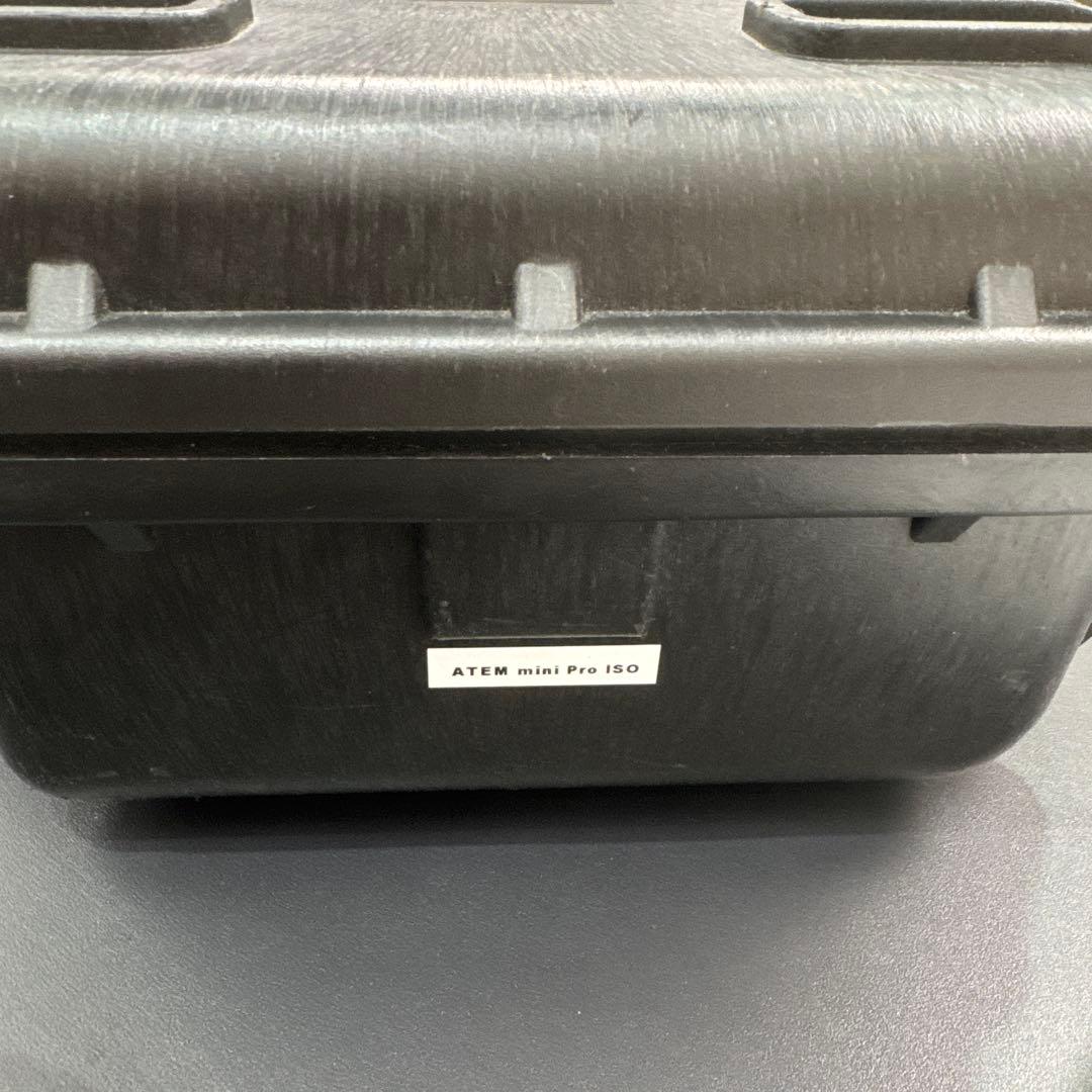 【週末値下】ATEM Mini Pro ISO + 専用ハードケース付き