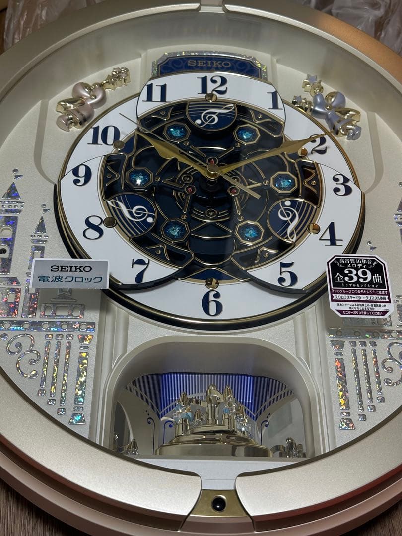 【新品】SEIKO 電波時計 39曲 メロディ付き