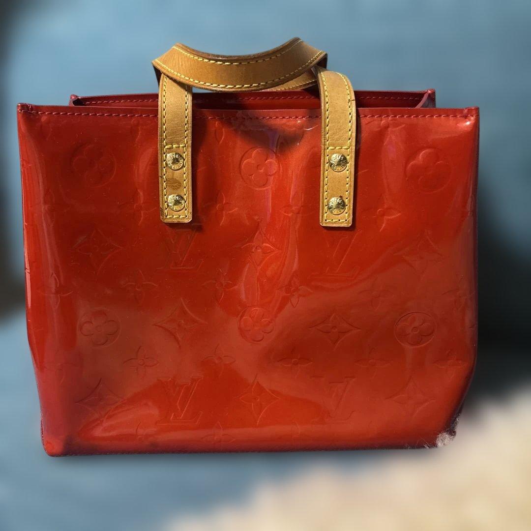 ルイヴィトン　モノグラム　ヴェルニ　リードPM ハンドバッグ