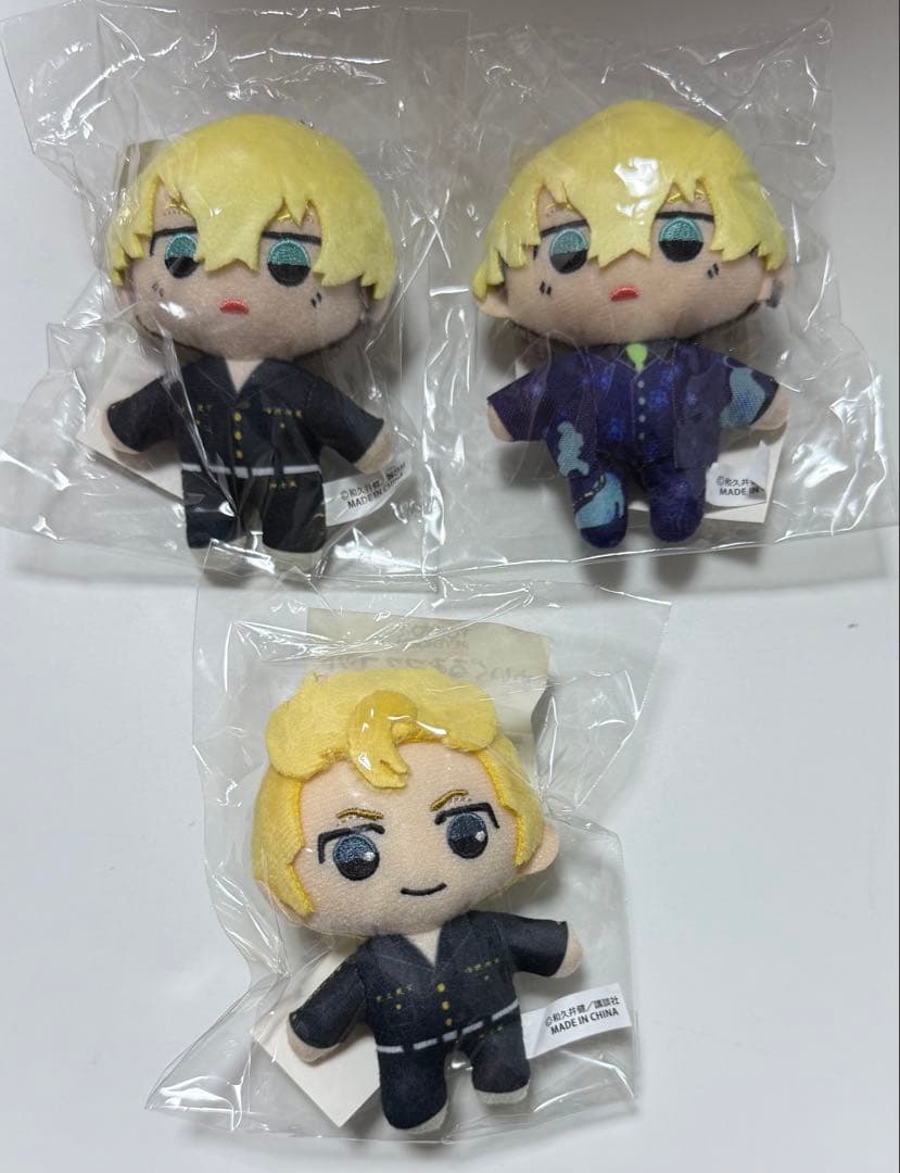 【まとめ売り】東京リベンジャーズ　原画展　ぬいぐるみ