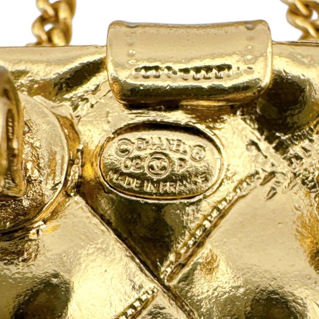 シャネル マトラッセ ココマーク ブローチ バッグモチーフ ヴィンテージ