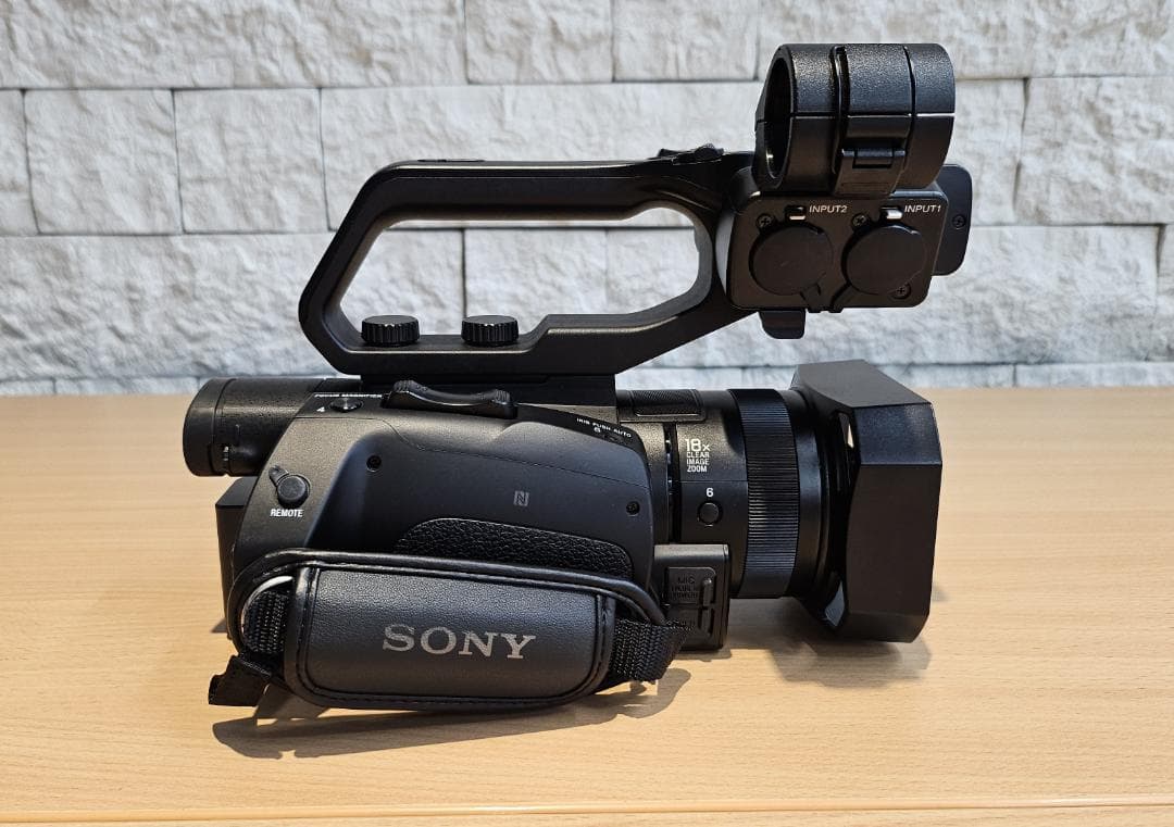 【サト】バッグ付き・美品／SONY 4K ビデオカメラ