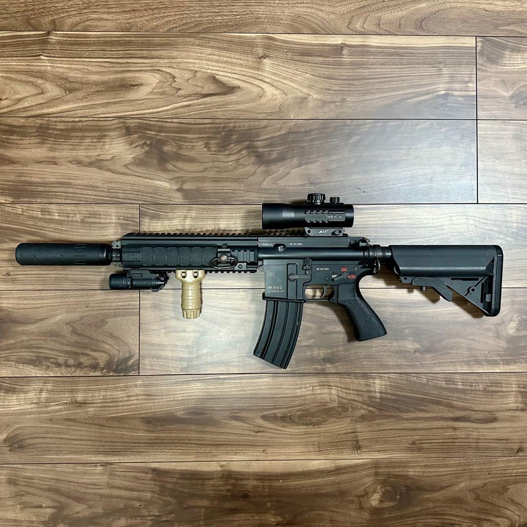 東京マルイ HK416D デブグル クエーサーカスタム 初速90動作確認済