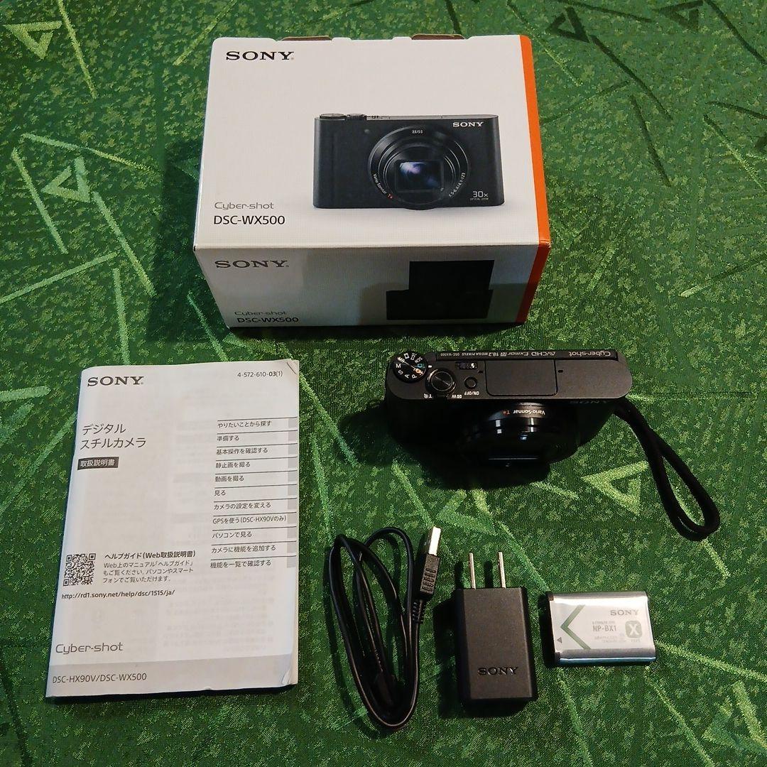 SONY ソニーサイバーショットDSC-WX500　デジタルコンパクトカメラ