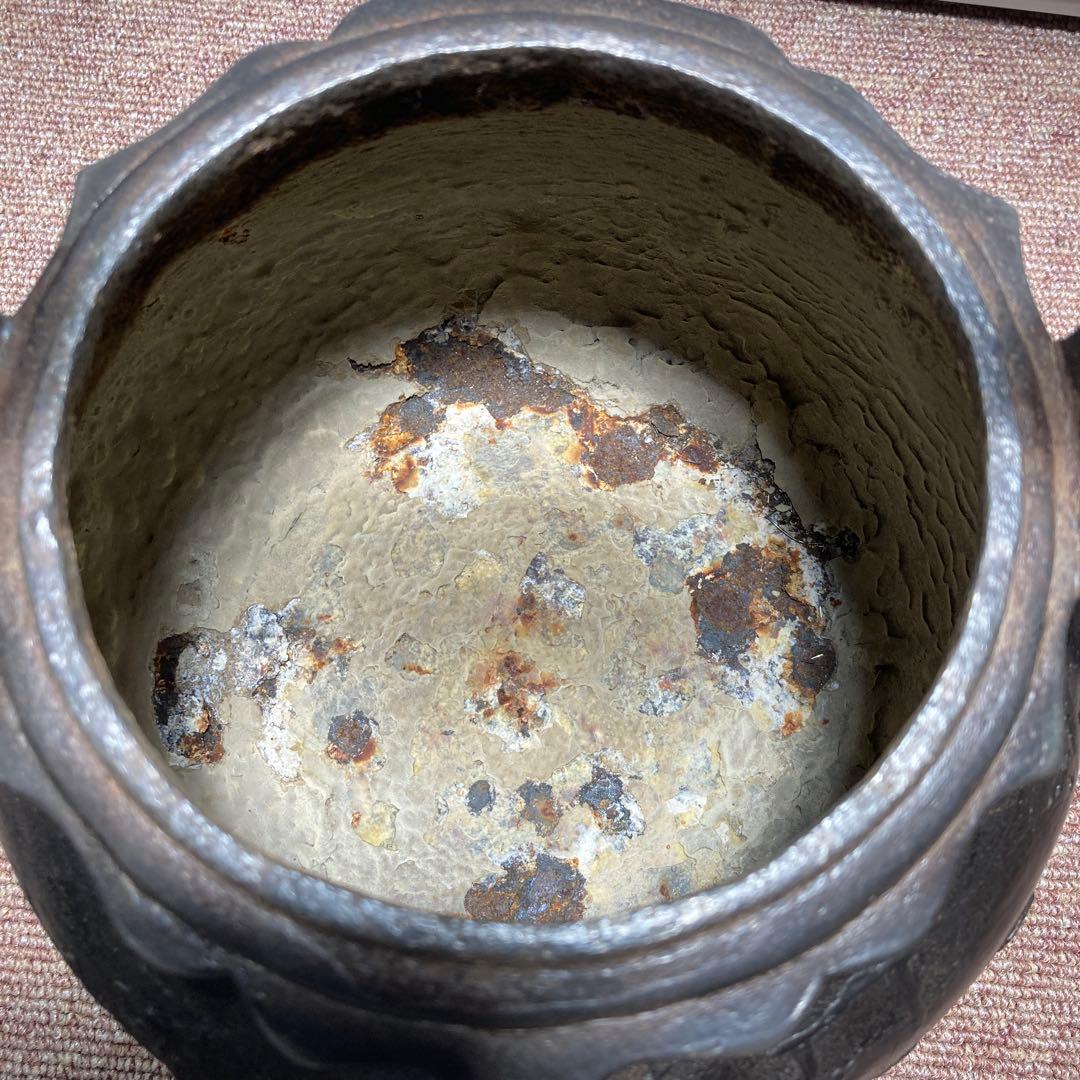 明治期大国寿朗名品鉄瓶