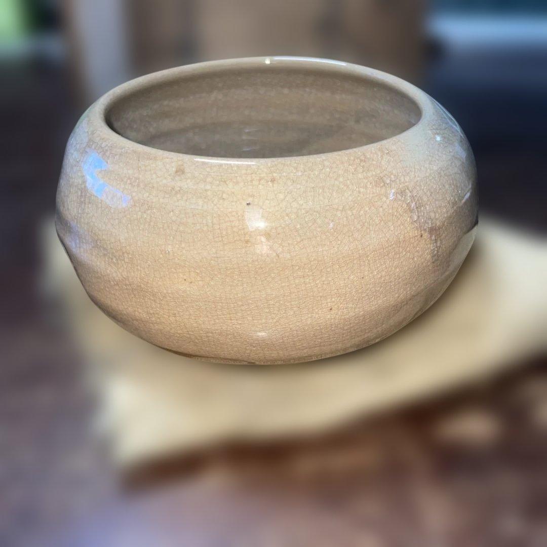 九世 坂高麗左衛門　建水　茶碗　茶道具　時代品