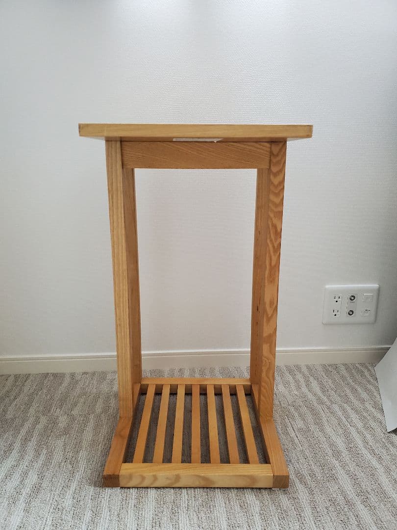 アクタス　アッシュ材　サイドテーブル　天然木