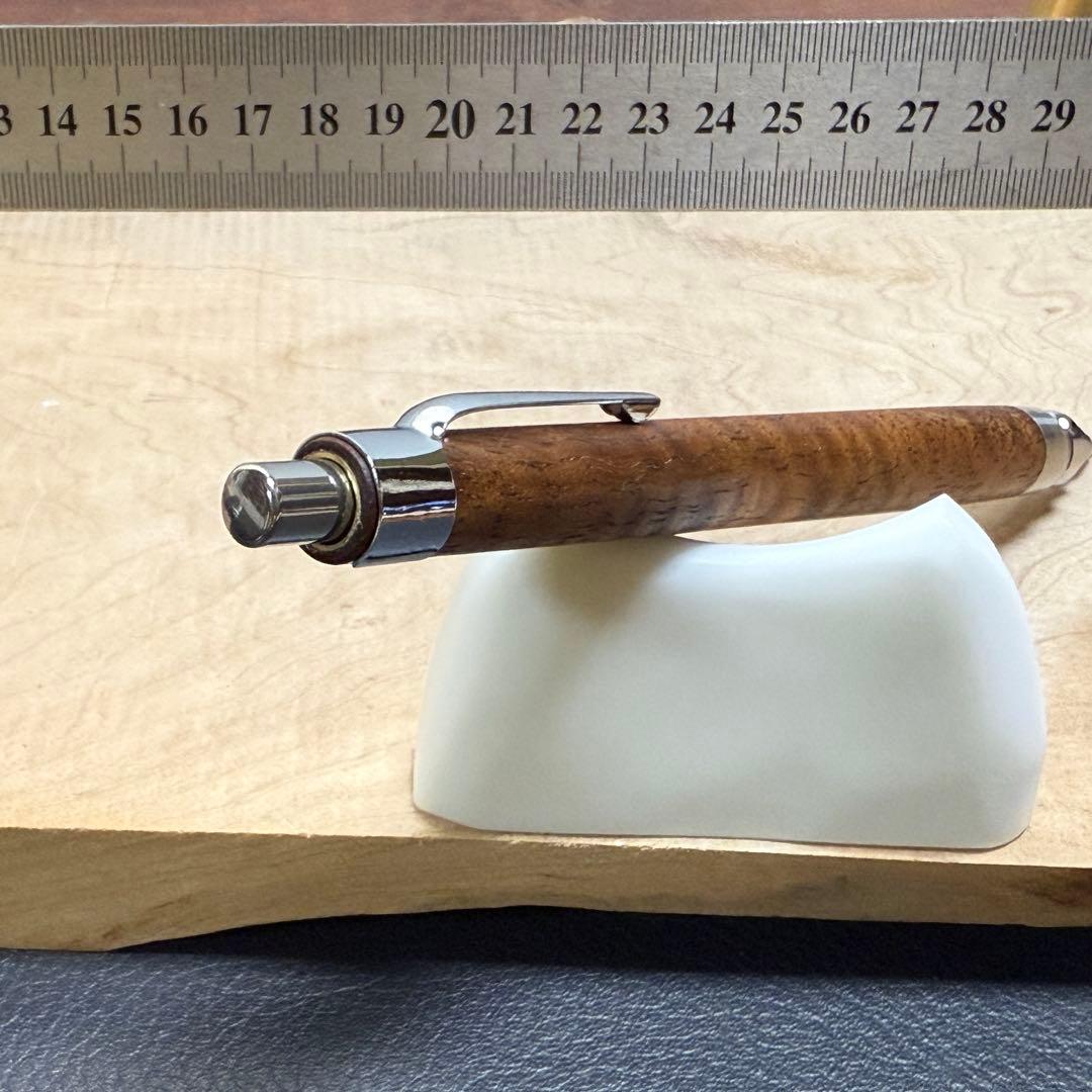 159ハワイアンコアカーリー　木製シャーペン　最強低重心　ステンレス　濃いめ