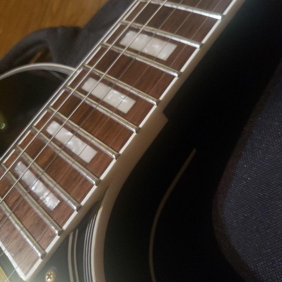 burny SRLC-55 レスポールカスタムタイプ　ブラック