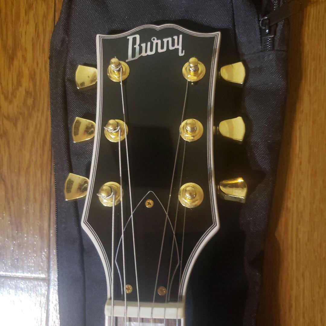 burny SRLC-55 レスポールカスタムタイプ　ブラック