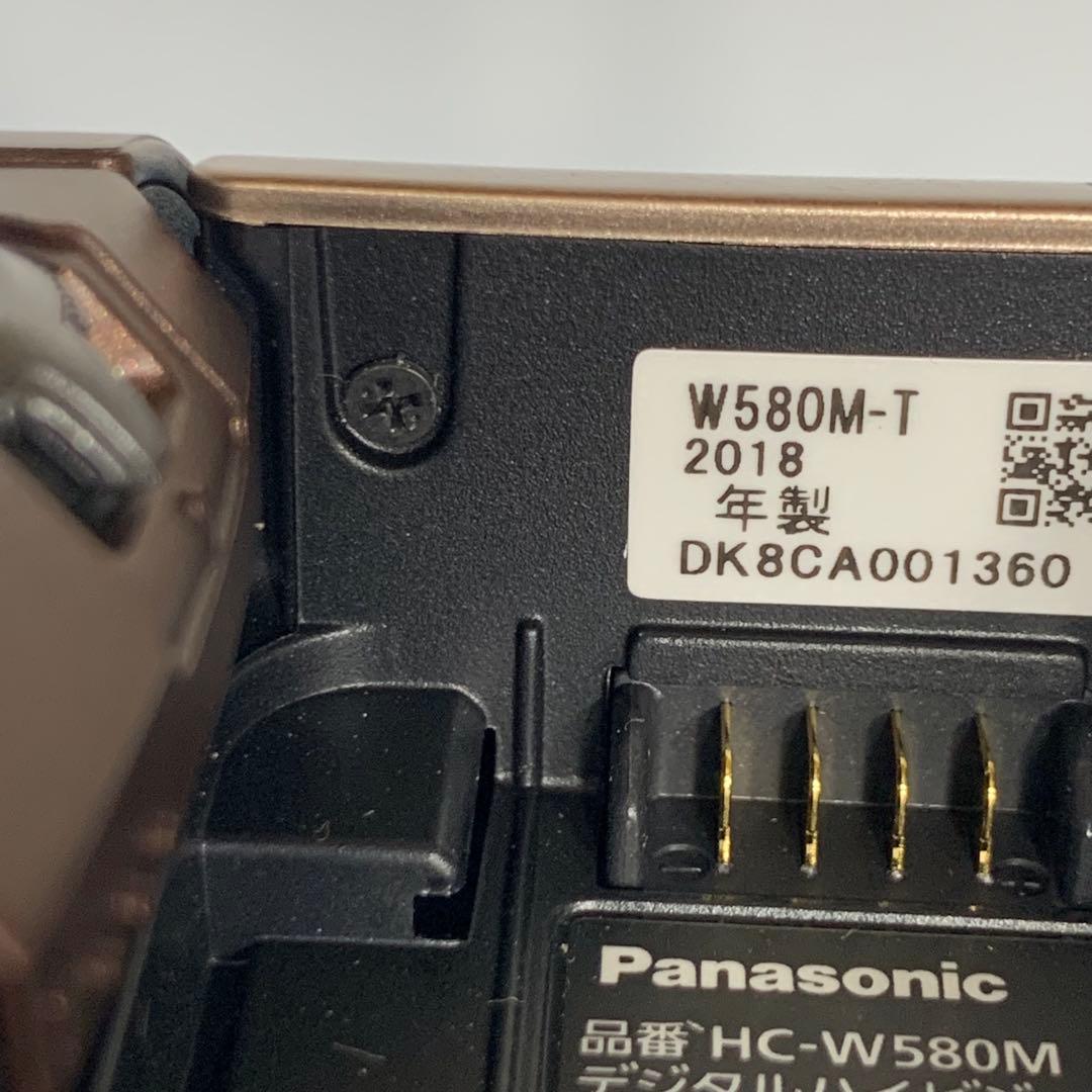 美品 Panasonic HC-W580M ビデオカメラ sdカード付