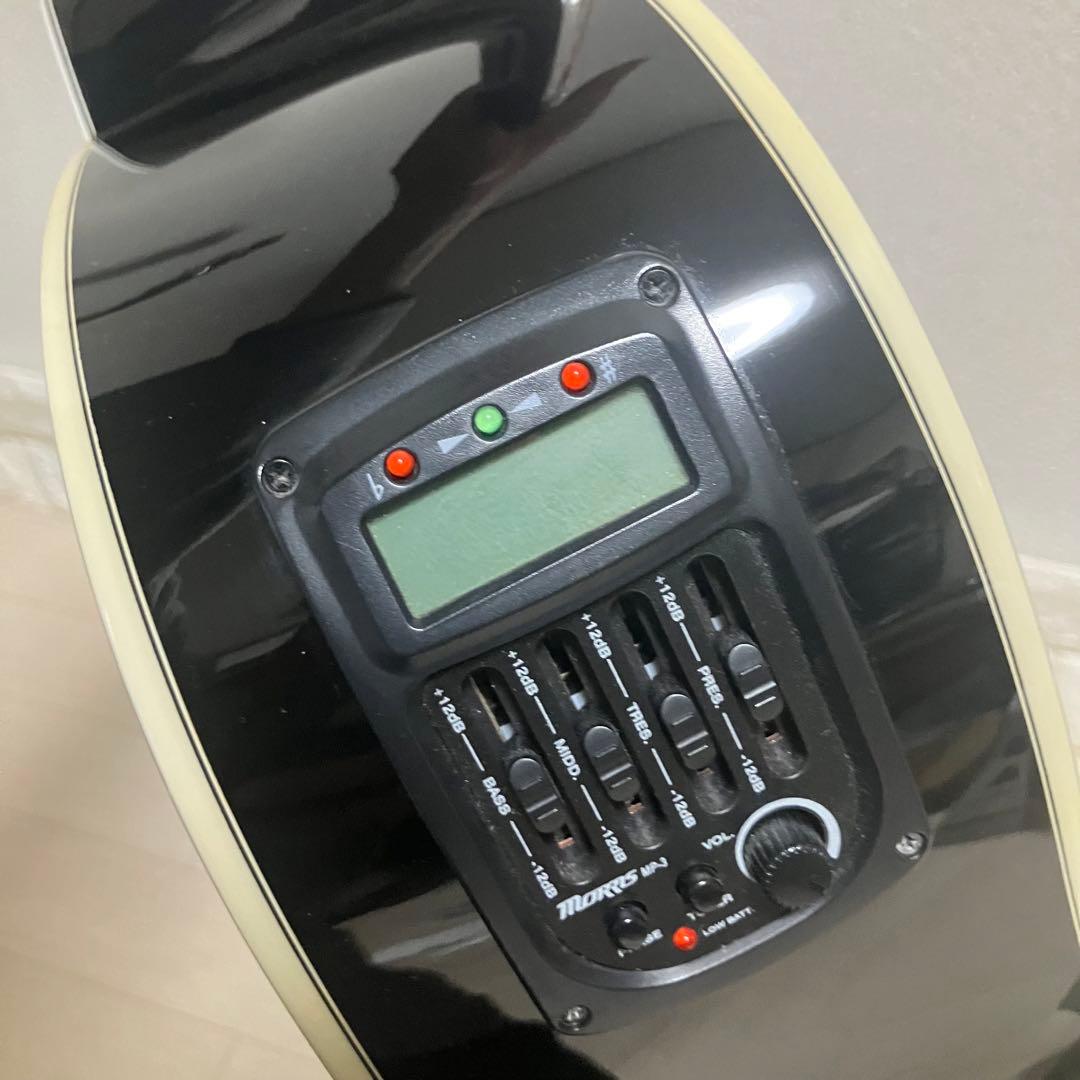 【超美品】弦新品MORRIS G-401モーリス エレアコアコースティックギター