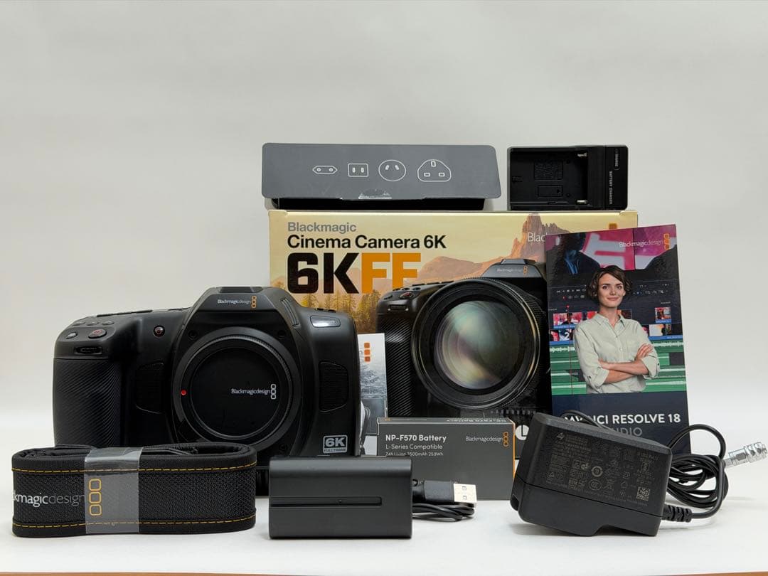 Blackmagic Cinema Camera 6K FF Lマウント
