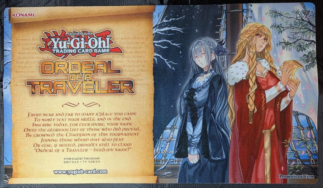 美品 聖騎士の追想 イゾルデ プレイマット 遊戯王 Traveler