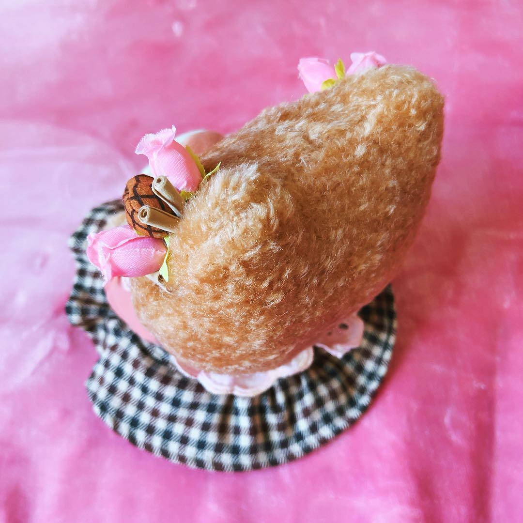 希少レア　ハローキティ　ぬいぐるみ　カフェ　シナモン　茶色キティ　サンリオ