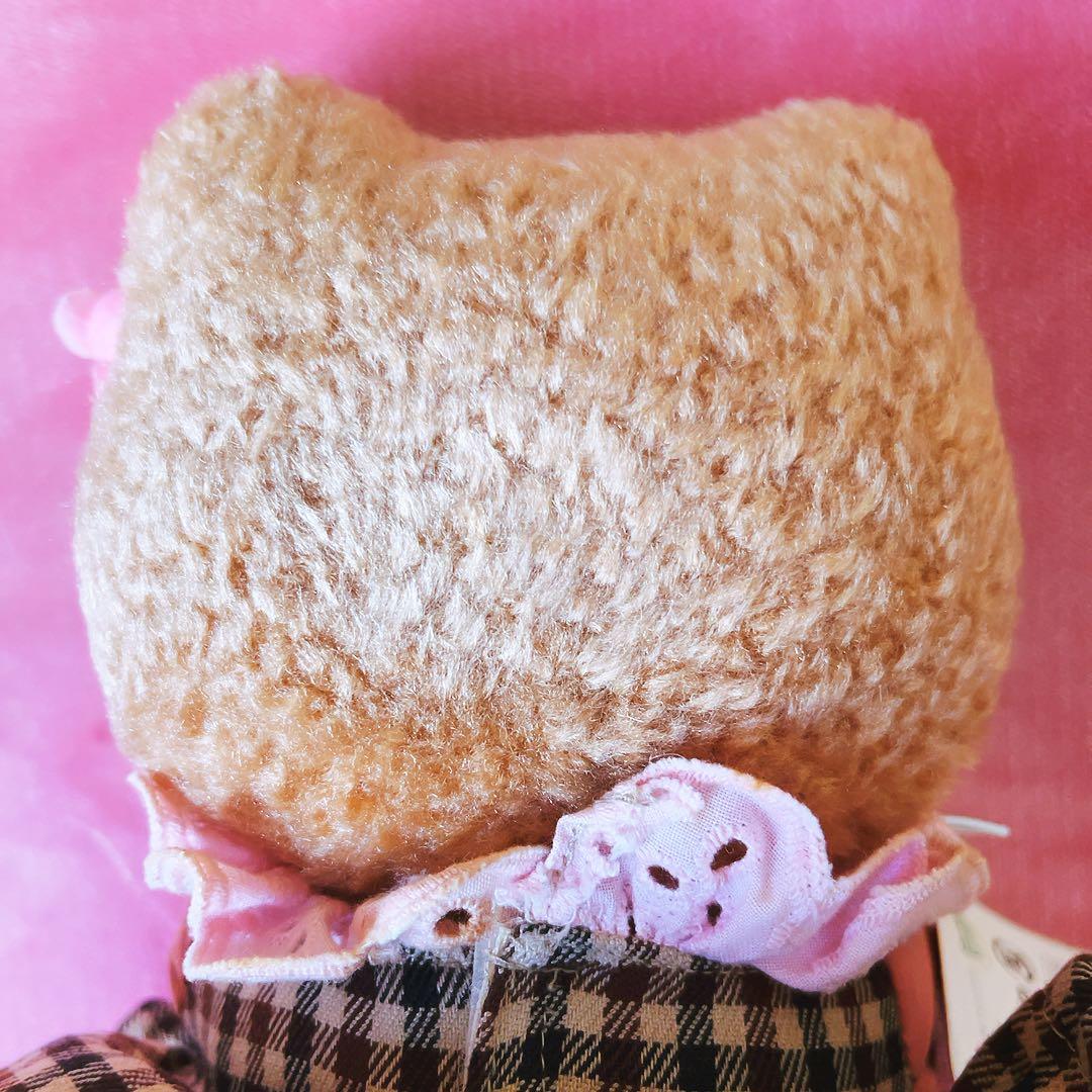 希少レア　ハローキティ　ぬいぐるみ　カフェ　シナモン　茶色キティ　サンリオ