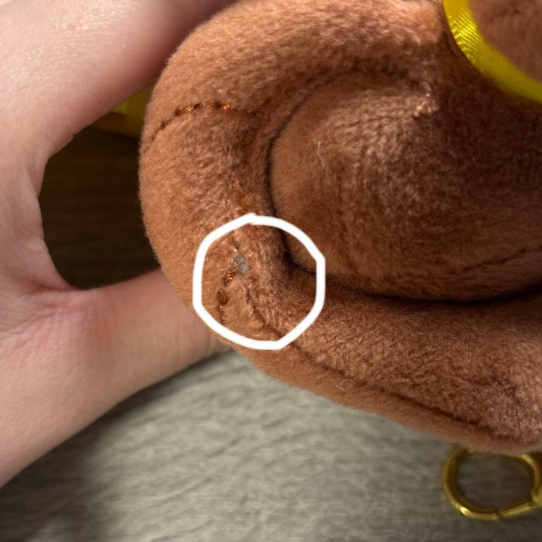 ディズニー　タイニー 美女と野獣 ベル ぬいぐるみ キーチェーン