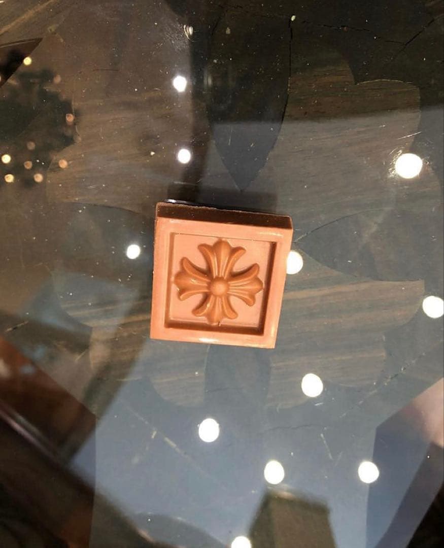 13号　クロムハーツ　スペンサーリング　3mm fuck you