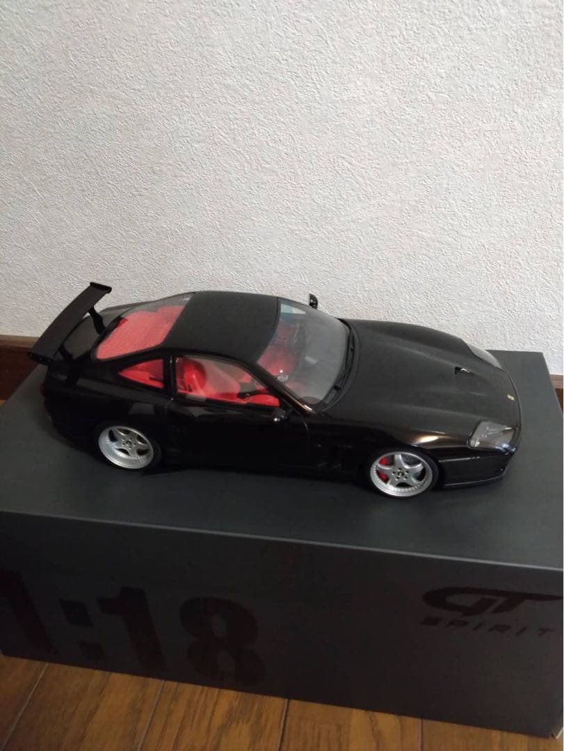 GTスピリット 1/18 フェラーリ ケーニッヒ 550 ブラック