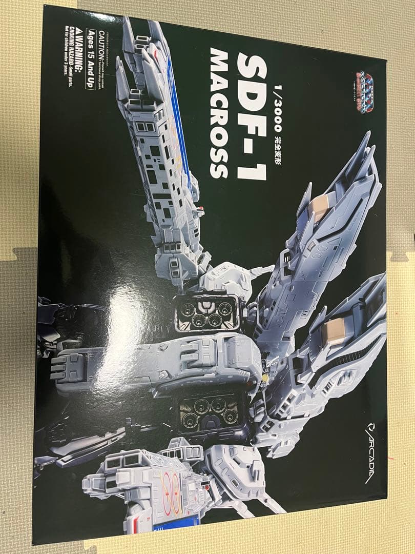 完全変形 1/3000 SDF-1 MACROSSマクロス超時空要塞マクロス