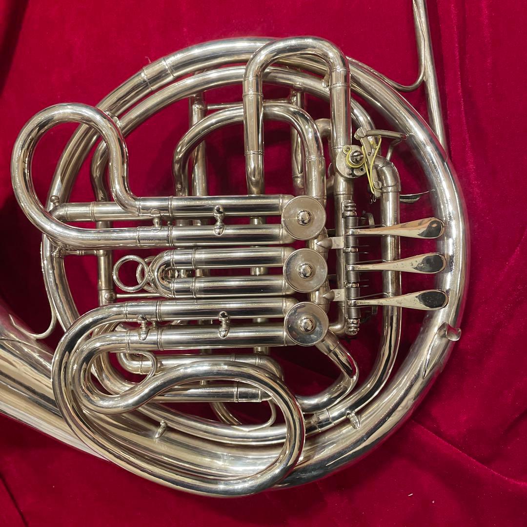 (洗浄・音律調整済)オールドクルスペ　プレホーナー　フルダブルホルン