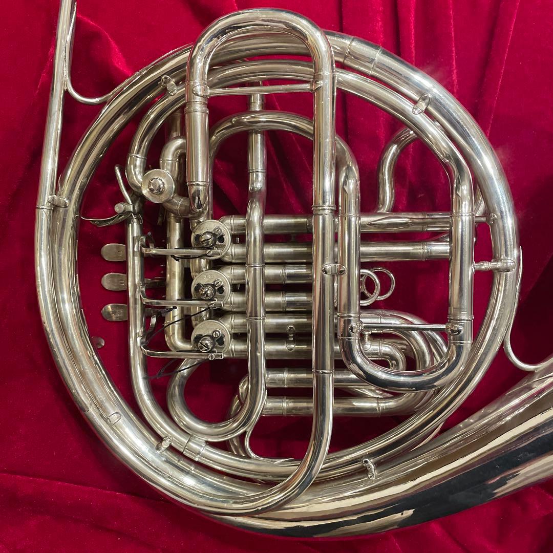 (洗浄・音律調整済)オールドクルスペ　プレホーナー　フルダブルホルン