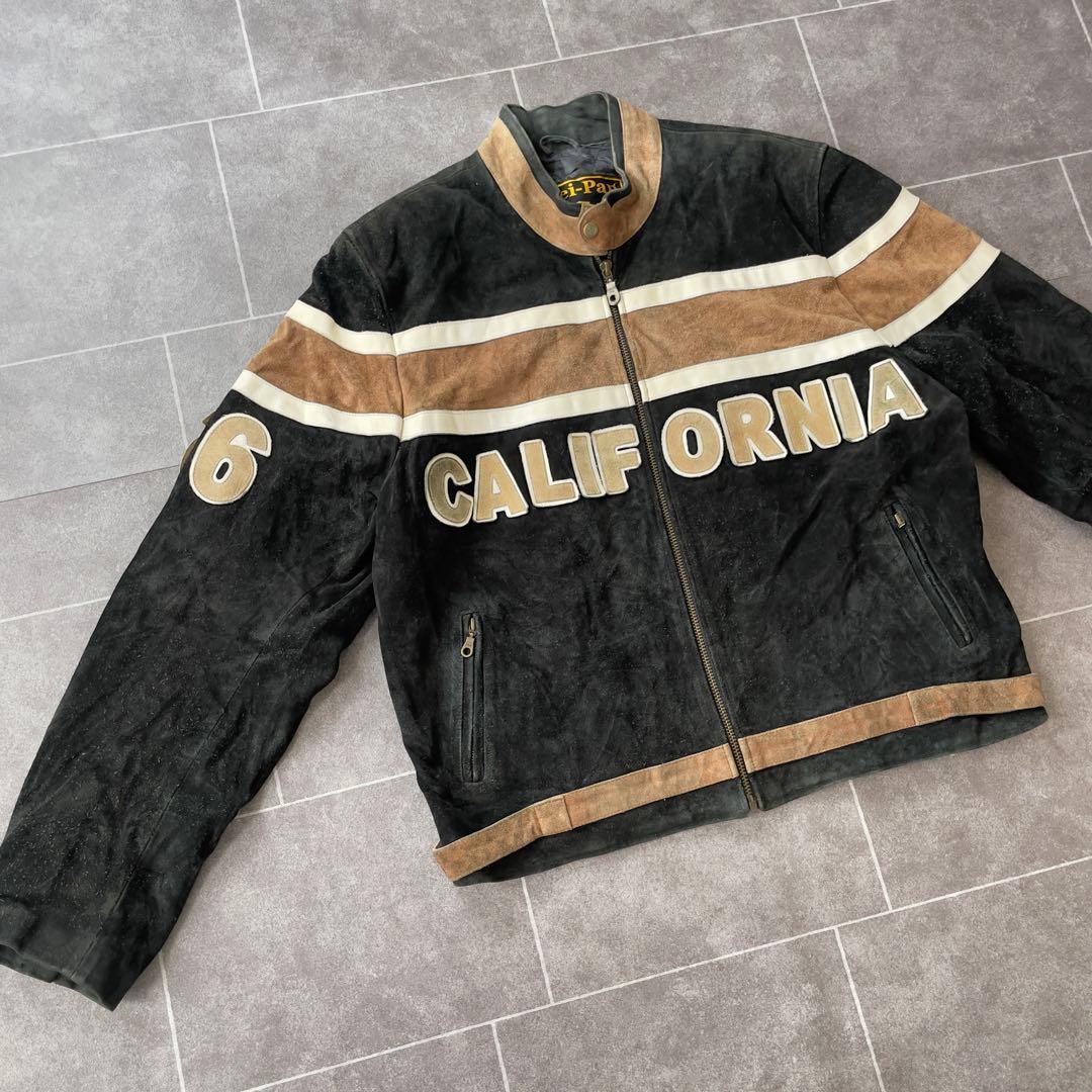 80-90s ヴィンテージ 本革 Route 66 スエードレザージャケット