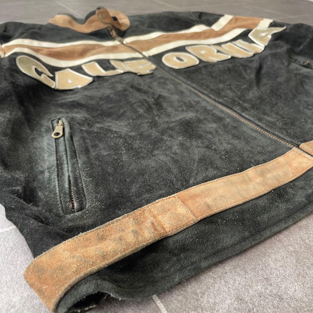 80-90s ヴィンテージ 本革 Route 66 スエードレザージャケット