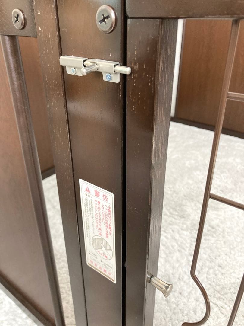 キーヌス　Kiinus 木製　ペットサークル F60XLメッシュB 犬用ケージ