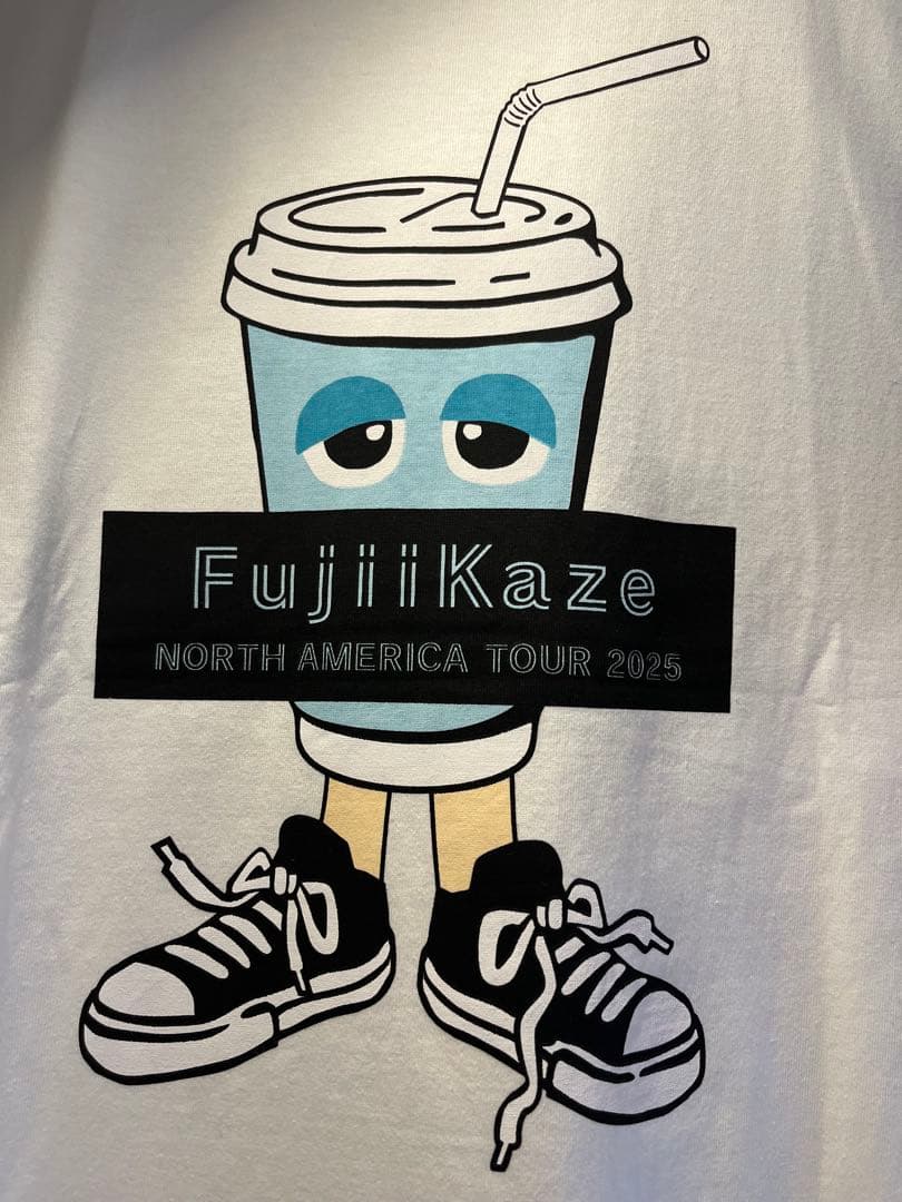 藤井風 Fujii Kaze 北米ツアー 2025 Tシャツ