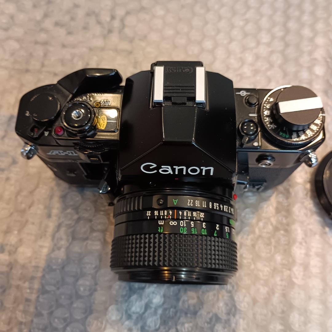 Canon A-1 & AE-1 フィルム一眼レフカメラセット ジャンク出品
