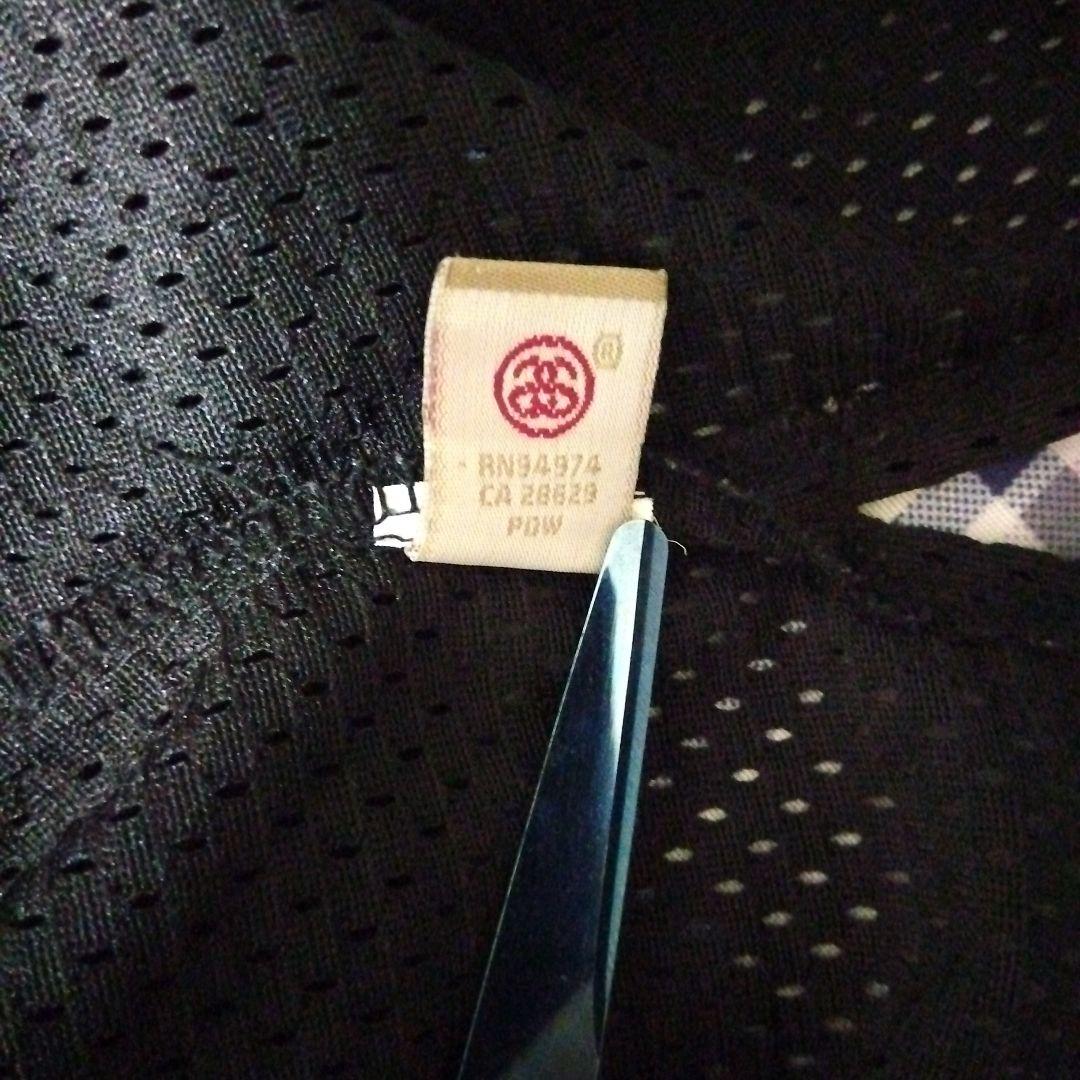 ゆ*あ様 90s old Stussy ブラック メッシュ Tシャツ