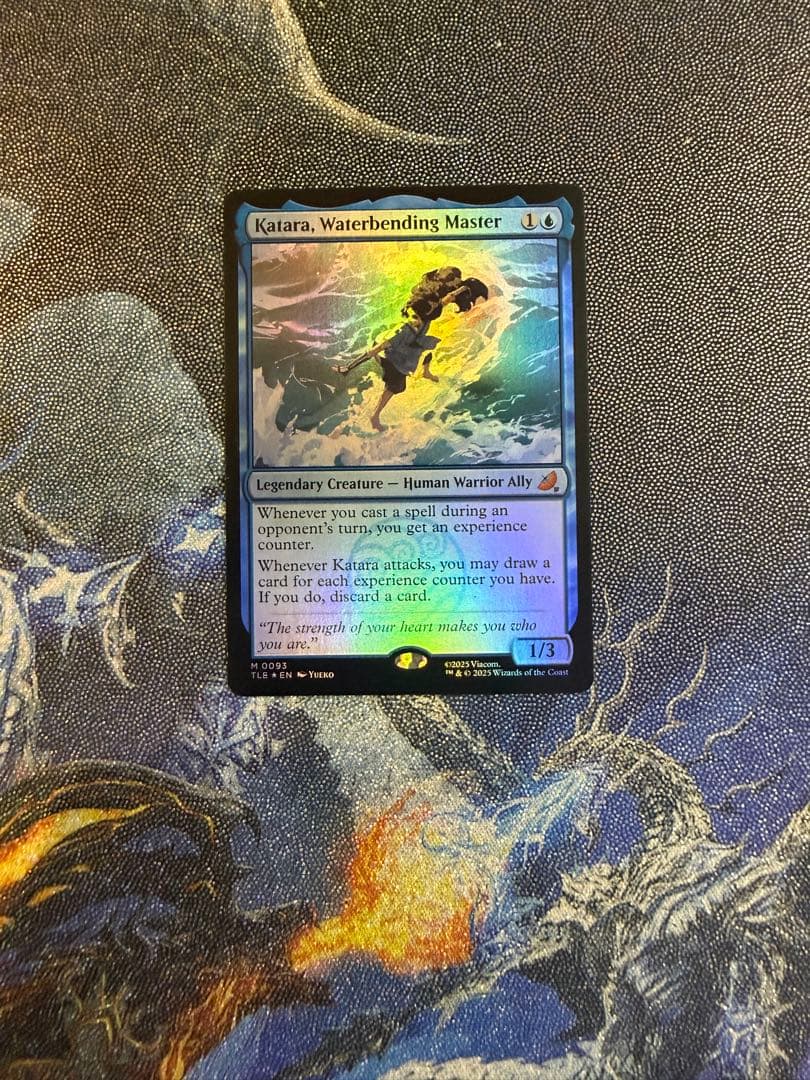 【最安値】MTG　TLE　水の技の達人、カタラ　英語版　foil　1枚