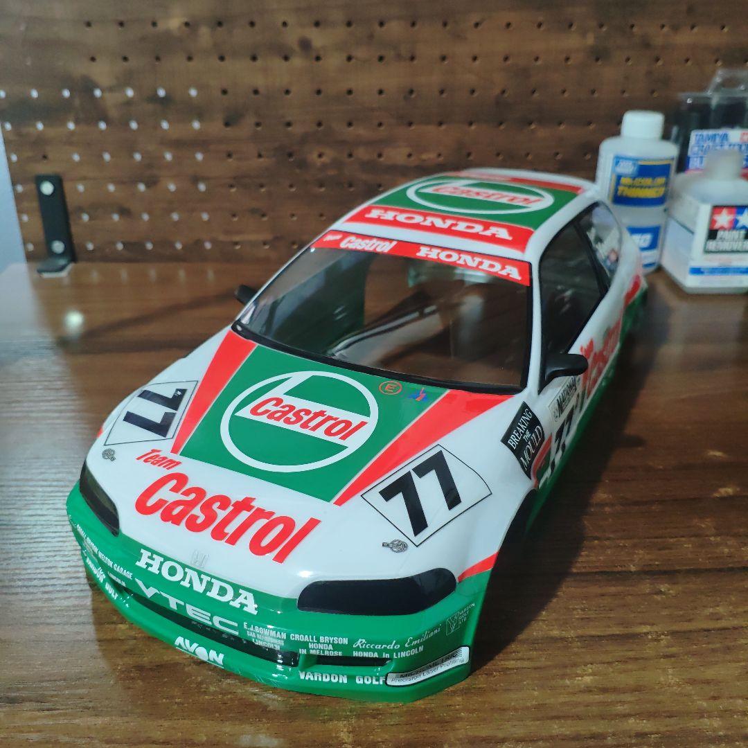 タミヤ　カストロール　シビック　ボディ